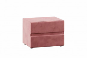 Тумба Эстер Велюр Ультра коралл в Советском - sovetskij.mebel-tymen.ru | фото