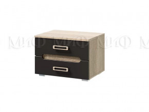 Тумба Ким Графит софт, сонома 2 шт в Советском - sovetskij.mebel-tymen.ru | фото
