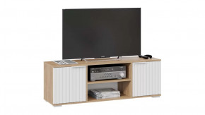 Тумба под ТВ «Хилтон» Исп.2 Дуб Крафт золотой, Белый матовый в Советском - sovetskij.mebel-tymen.ru | фото