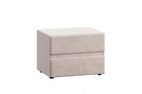 Тумба прикроватная Эстер в обивке велюр Onix 3 бежевый в Советском - sovetskij.mebel-tymen.ru | фото