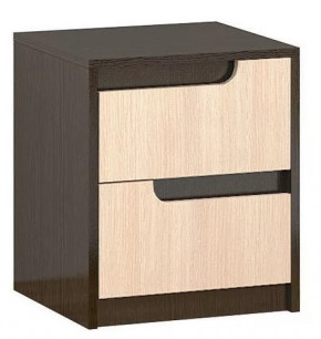 Тумба прикроватная Гавана Венге/Дуб молочный в Советском - sovetskij.mebel-tymen.ru | фото
