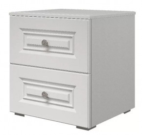 Тумба прикроватная Олимп 2 ящика белый в Советском - sovetskij.mebel-tymen.ru | фото