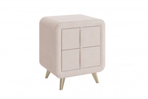 Тумба прикроватная Софи 2 крем (велюр) в Советском - sovetskij.mebel-tymen.ru | фото