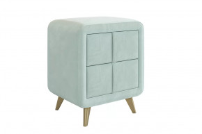 Тумба прикроватная Софи 2 мята (велюр) в Советском - sovetskij.mebel-tymen.ru | фото