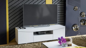 Тумба ТВ тип 1 Белый Ясень в Советском - sovetskij.mebel-tymen.ru | фото