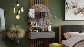 Тумба универсальная Тип 2 Графит Серый/Дуб Крафт Золотой в Советском - sovetskij.mebel-tymen.ru | фото