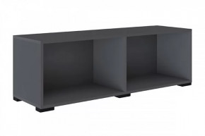 ТЭББИ Тумба открытая (ш1200*г360*в400мм), Графит серый с мягким сиденьем в Советском - sovetskij.mebel-tymen.ru | фото