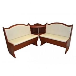 Угловая скамья Аленка-1 Орех в Советском - sovetskij.mebel-tymen.ru | фото