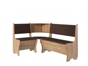 Угол Кухонный Комфорт дуб вотан/коричневый в Советском - sovetskij.mebel-tymen.ru | фото