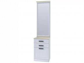 Вешалка Венеция-1 Секция-2 Дуб сонома/Белое дерево в Советском - sovetskij.mebel-tymen.ru | фото