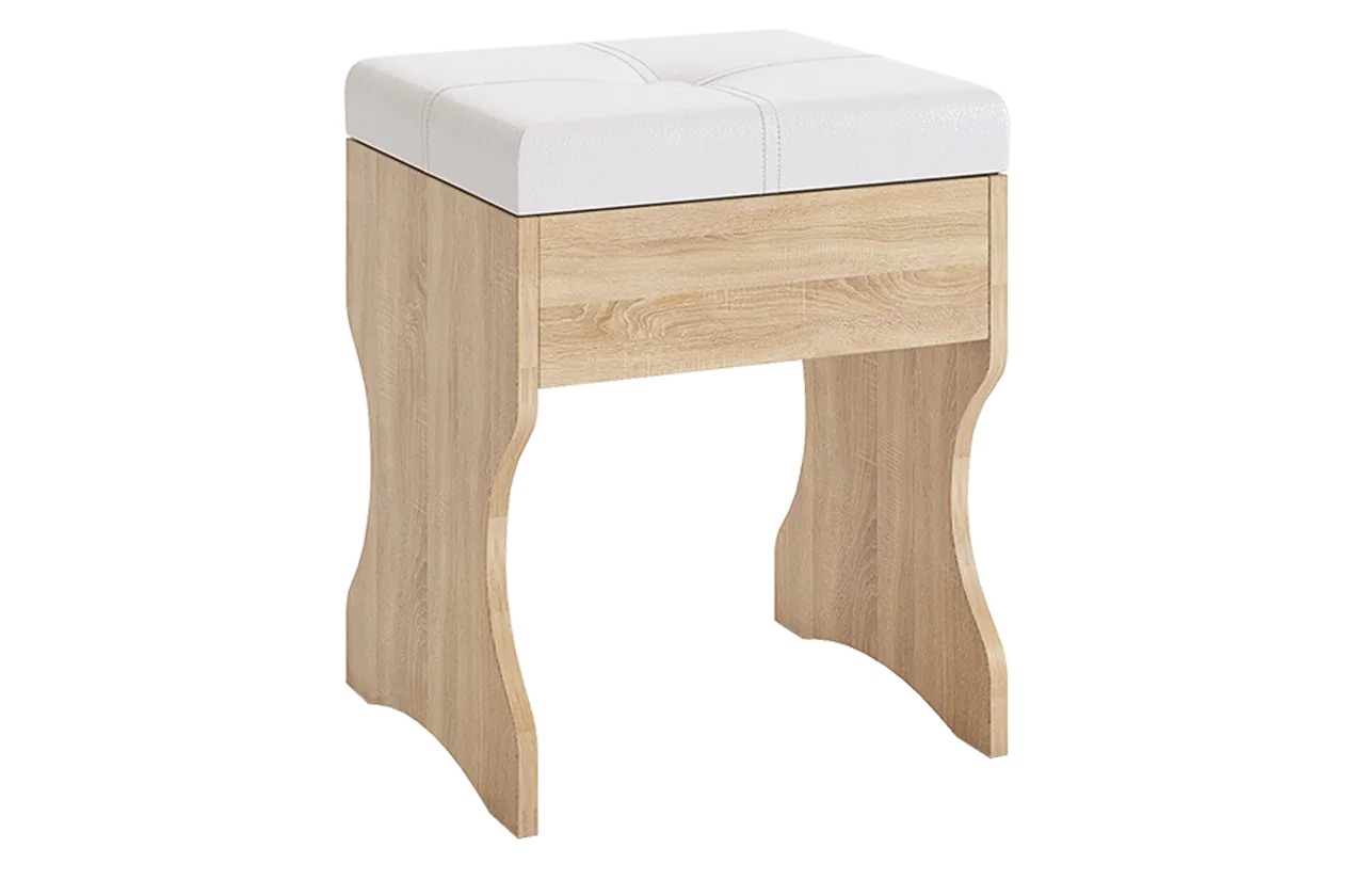 Пуф Виктория-1 дуб сонома в Советском - sovetskij.mebel-tymen.ru | фото