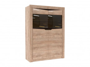 Витрина малая Версаль-5 Секция-11 Дуб баррик в Советском - sovetskij.mebel-tymen.ru | фото