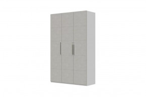 Вива Шкаф распашной ШР-3 без зеркала Белый/Платина в Советском - sovetskij.mebel-tymen.ru | фото