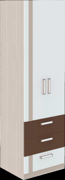 Волкер (подростковая) М04 Шкаф с ящиками в Советском - sovetskij.mebel-tymen.ru | фото